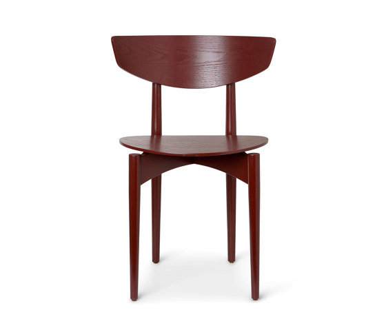 Herman Dining Chair Wood - Red Brown | Sillas | ferm LIVING
