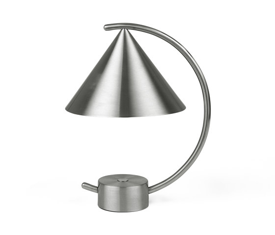 Meridian Lamp - Brushed Steel | Lampade tavolo | ferm LIVING