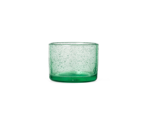 Oli Water Glass - Low - Recycled clear | Vasos | ferm LIVING