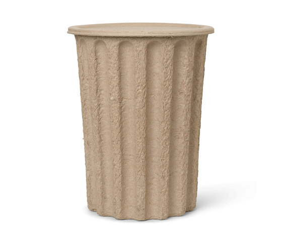 Paper Pulp Paper Bin - Brown | Abfallbehälter / Papierkörbe | ferm LIVING