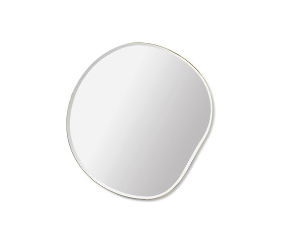Pond Mirror - Small - Brass | Spiegel | ferm LIVING