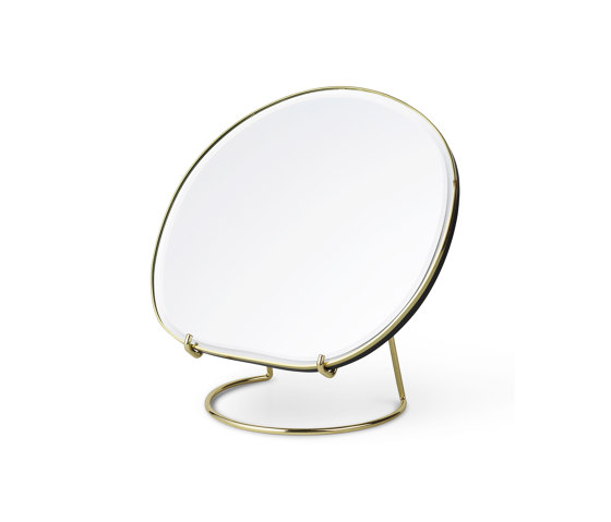 Pond Table Mirror - Brass | Miroirs | ferm LIVING