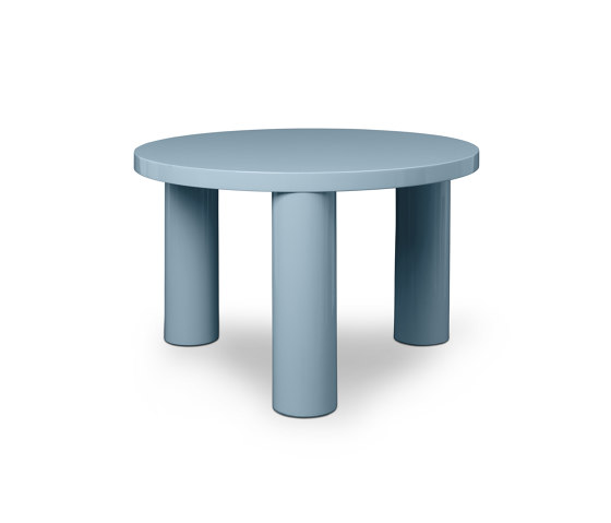 Post Coffee Table - Small - Ice Blue | Mesas auxiliares | ferm LIVING