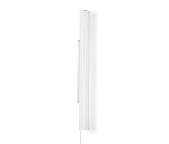 Vuelta Wall Lamp 100-White/Stainless St. | Appliques murales | ferm LIVING