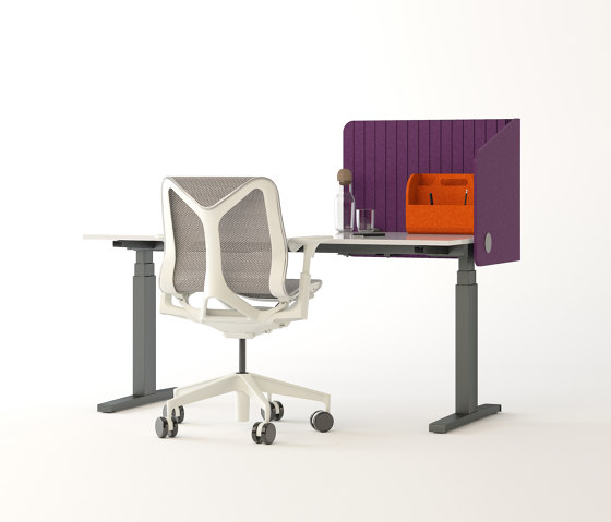 Desk Division Right Wrap | Accessoires de table | IMPACT ACOUSTIC