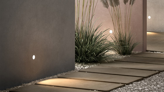 1303 ASTRON CERCHIO recessed lighting outdoor BETALY® | Lámparas exteriores empotrables de pared | 9010 Novantadieci