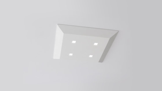 8902Q LED CRISTALY® design ceiling | Lampade plafoniere | 9010 Novantadieci