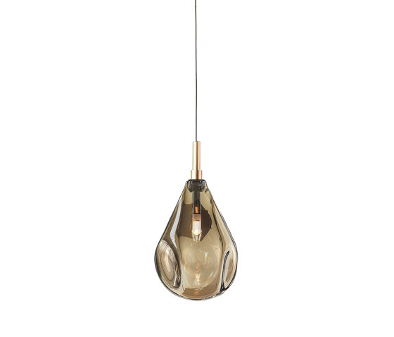 SOAP MINI Gold, brushed gold fitting | Suspended lights | Bomma