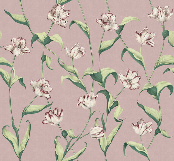 Cordelia Powder Rose Big | Wall coverings / wallpapers | TECNOGRAFICA