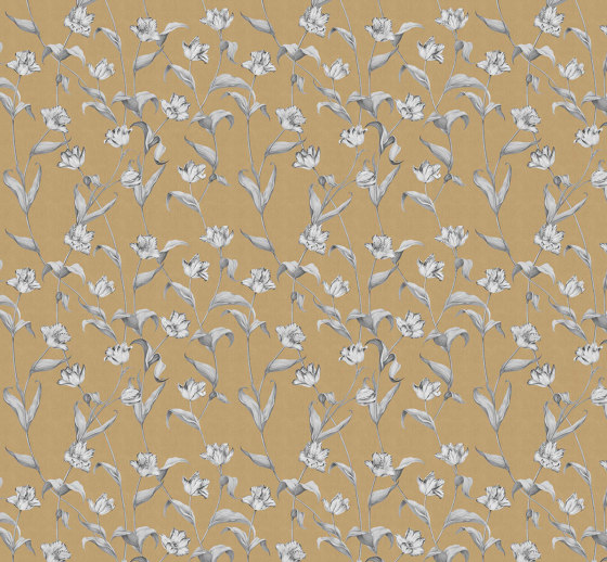 Cordelia Ocre Small | Wall coverings / wallpapers | TECNOGRAFICA