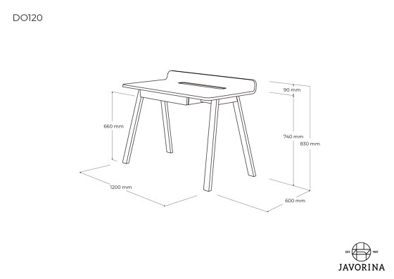 Desk | Desk DO120C | Desks | Javorina
