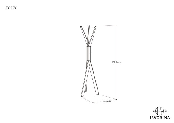 Forcone | Coat Hanger FC170W | Appendiabiti | Javorina