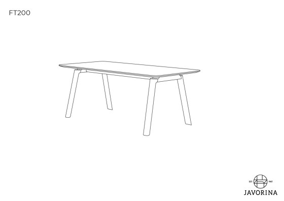 Forum | Table FT200N | Dining tables | Javorina