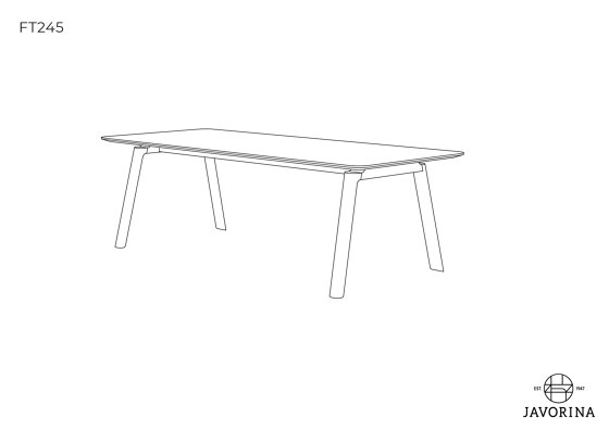 Forum | Table FT245N | Dining tables | Javorina