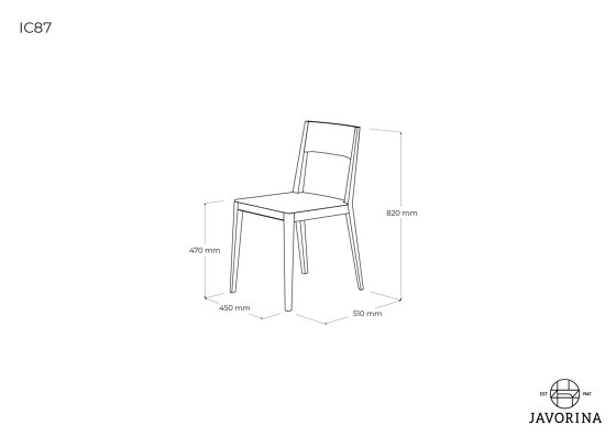 Inka | Chair IC87C | Stühle | Javorina