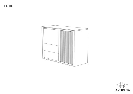 Link + | Storage Cabinet LN110C | Armadi | Javorina