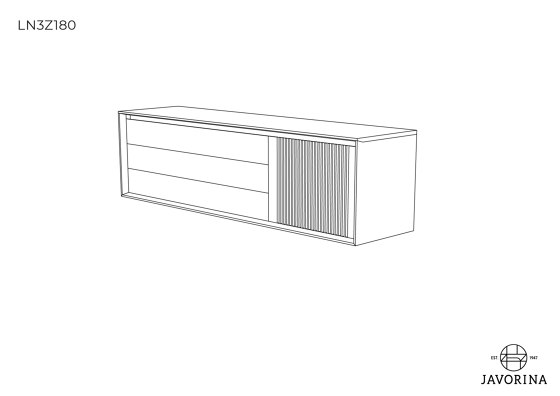 Link + | Storage Cabinet LN3Z180C | Credenze | Javorina