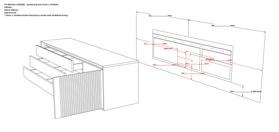 Link + | Storage Cabinet LN3Z180W | Sideboards / Kommoden | Javorina
