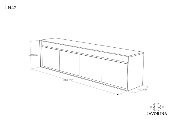Link + | Storage Cabinet LN42C | Armarios | Javorina