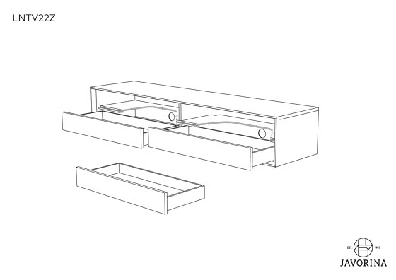 Link + | Storage Unit LNTV22ZN | Sideboards | Javorina