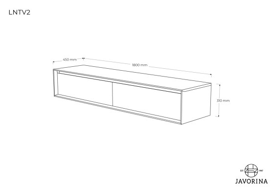 Link + | Storage Unit LNTV2W | Sideboards / Kommoden | Javorina