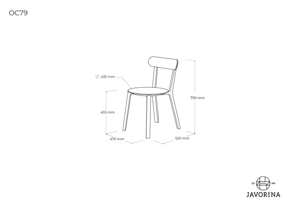 Lopa | Chair OC79C | Chaises | Javorina