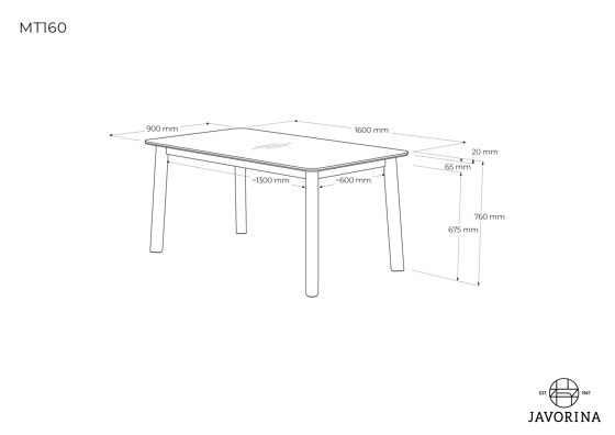 Menu | Table MT160C | Tables de repas | Javorina