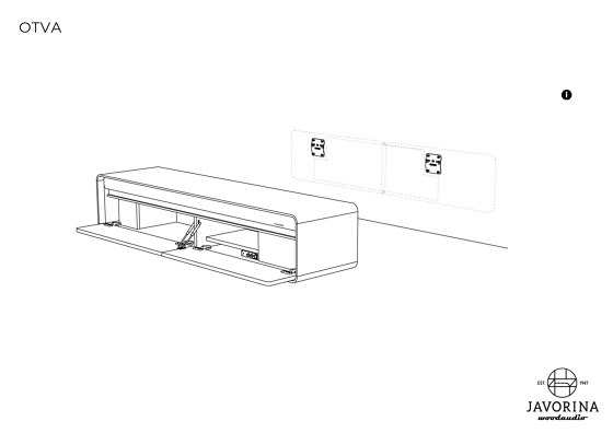 Olia | Storage Unit Audio OTVAN | Muebles de TV y HiFi | Javorina