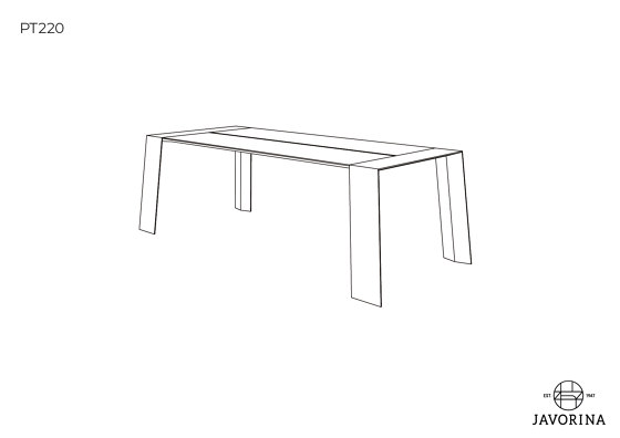 Pure | Table PT220C | Mesas comedor | Javorina