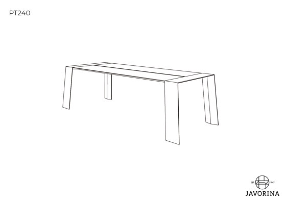 Pure | Table PT240C | Dining tables | Javorina