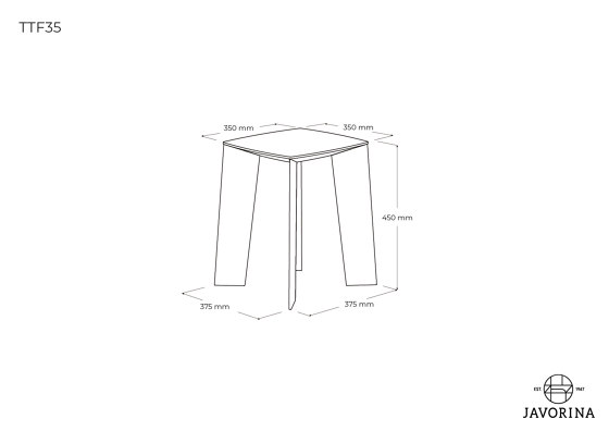 Tin Tin | Coffee Table TTF35W | Tavolini alti | Javorina