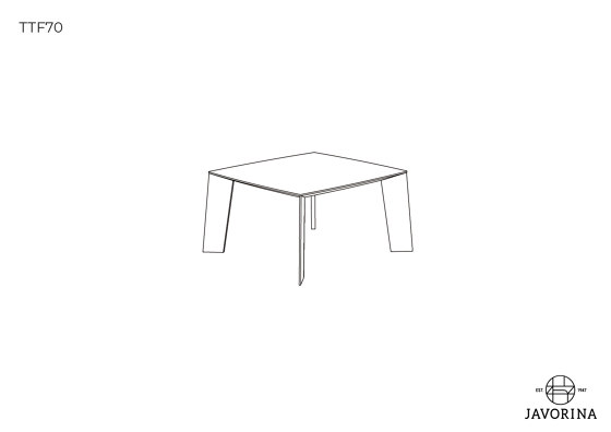 Tin Tin | Coffee Table TTF70C | Coffee tables | Javorina