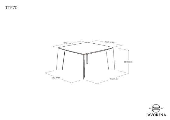 Tin Tin | Coffee Table TTF70C | Tavolini bassi | Javorina