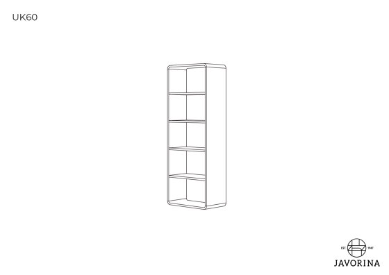 Ultra | Bookcase UK60C | Regale | Javorina