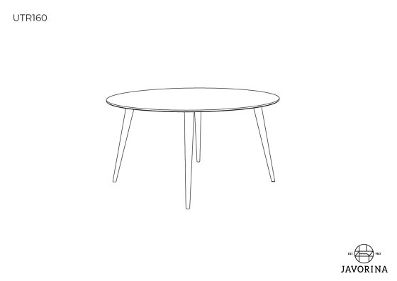 Ultra | Table UTR160N | Dining tables | Javorina