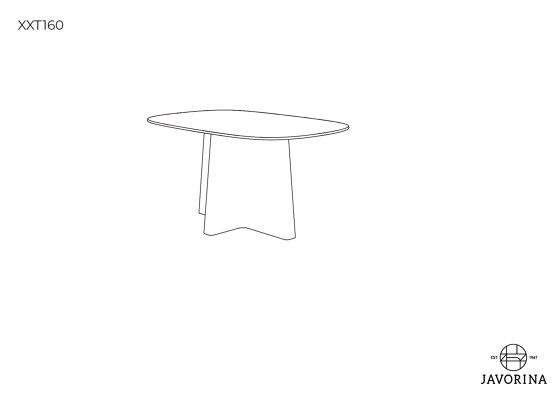 XX | Coffee Table XXFSQ50C | Tables d'appoint | Javorina