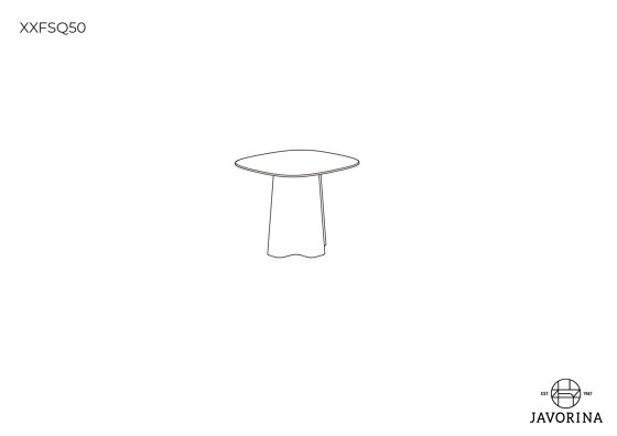 XX | Coffee Table XXFSQ50N | Tavolini alti | Javorina