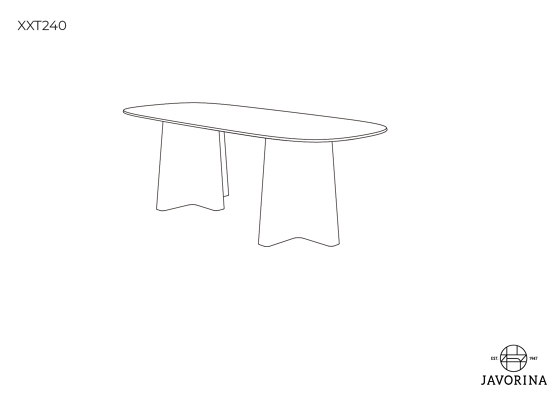XX | Table XXT240C | Tables de repas | Javorina