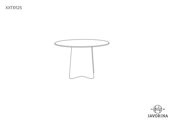 XX | Table XXTR125C | Tables de repas | Javorina