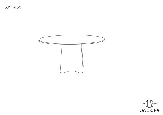 XX | Table XXTR160C | Tables de repas | Javorina