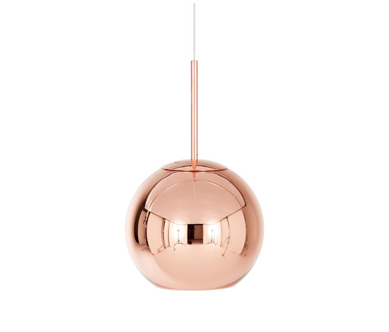 Copper Round 25cm Pendant | Lampade sospensione | Tom Dixon