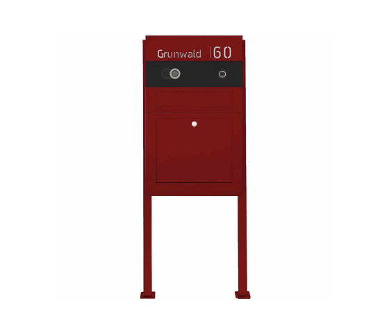 Division | Division BIG letterbox - BI-Color Edition - Comelit Switch VIDEO complete set - 2-wire | Mailboxes | Briefkasten Manufaktur