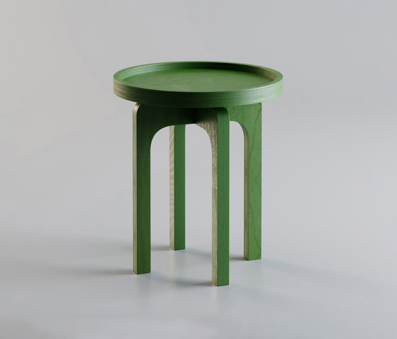 Arco | Chiasmo-pistache green | Tables basses | MoodWood