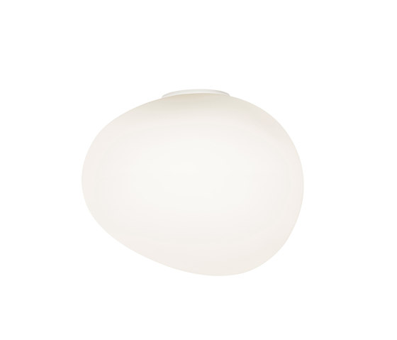 Gregg Semi 1 wall medium white | Wall lights | Foscarini