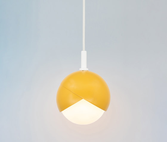 Benedict | Pendant - 6 inch (Canary - matte) | Lámparas de suspensión | Trella