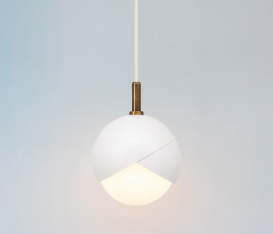 Benedict | Pendant - 6 inch (Eggshell - matte) | Lámparas de suspensión | Trella