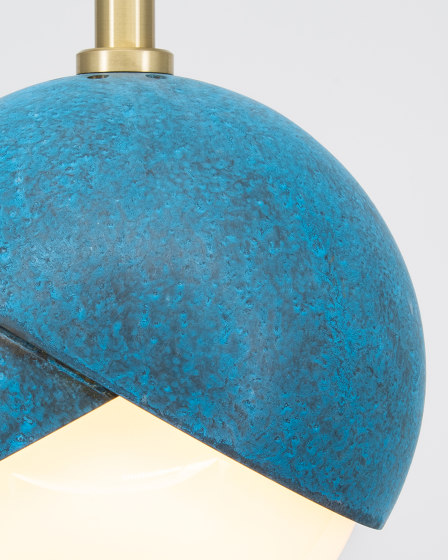 Benedict | Pendant - 6 inch (Prussian Blue) | Lampade sospensione | Trella