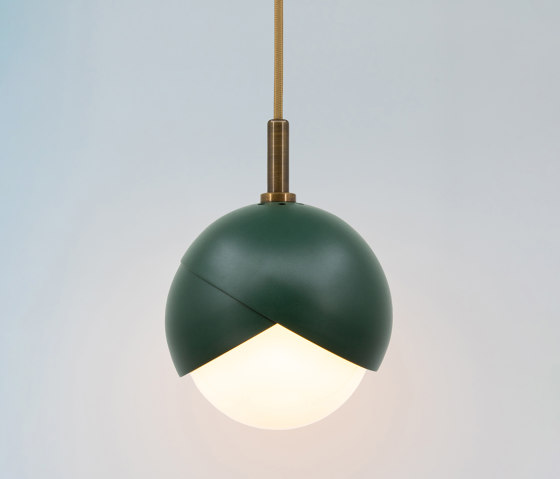 Benedict | Pendant - 9 inch (Forest - matte) | Lámparas de suspensión | Trella