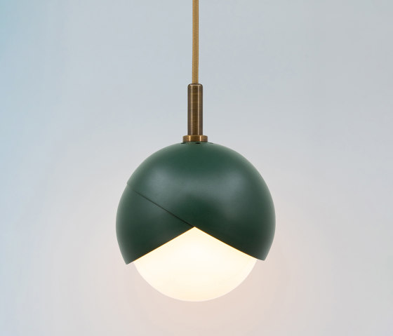 Benedict | Pendant - 9 inch (Forest - matte) | Lampade sospensione | Trella