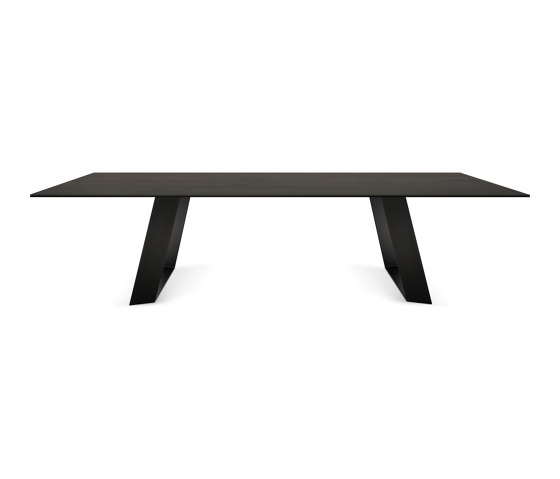 Mea induction dining table | Malm Black  | Dura Edge legs | Hobs | ATOLL
